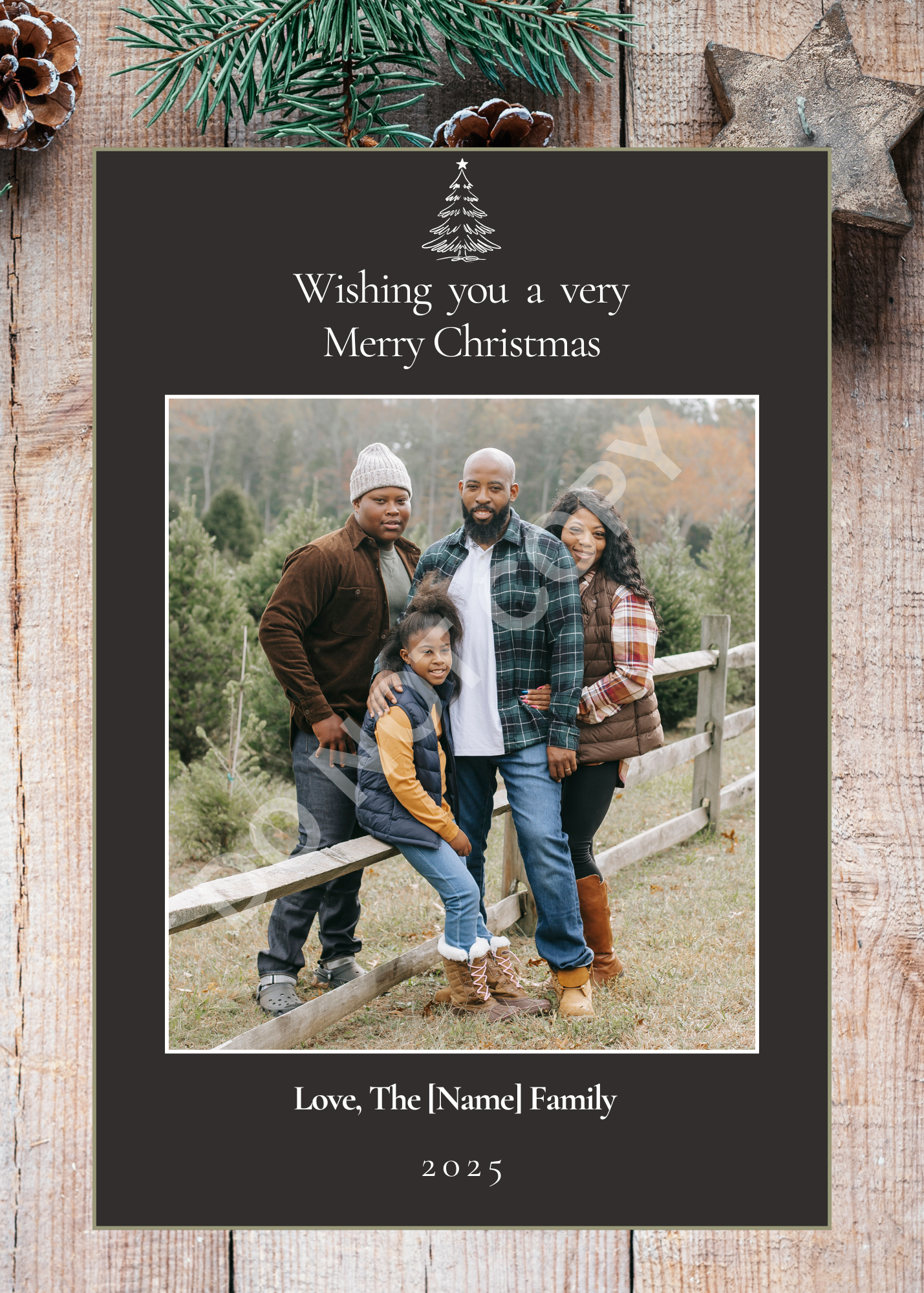 🎄 Custom Christmas Card