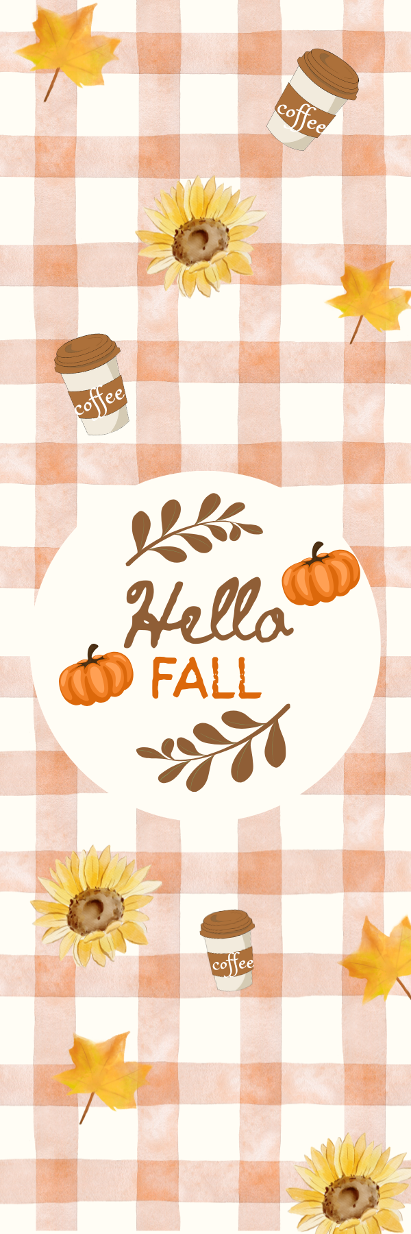 Fall Book Mark
