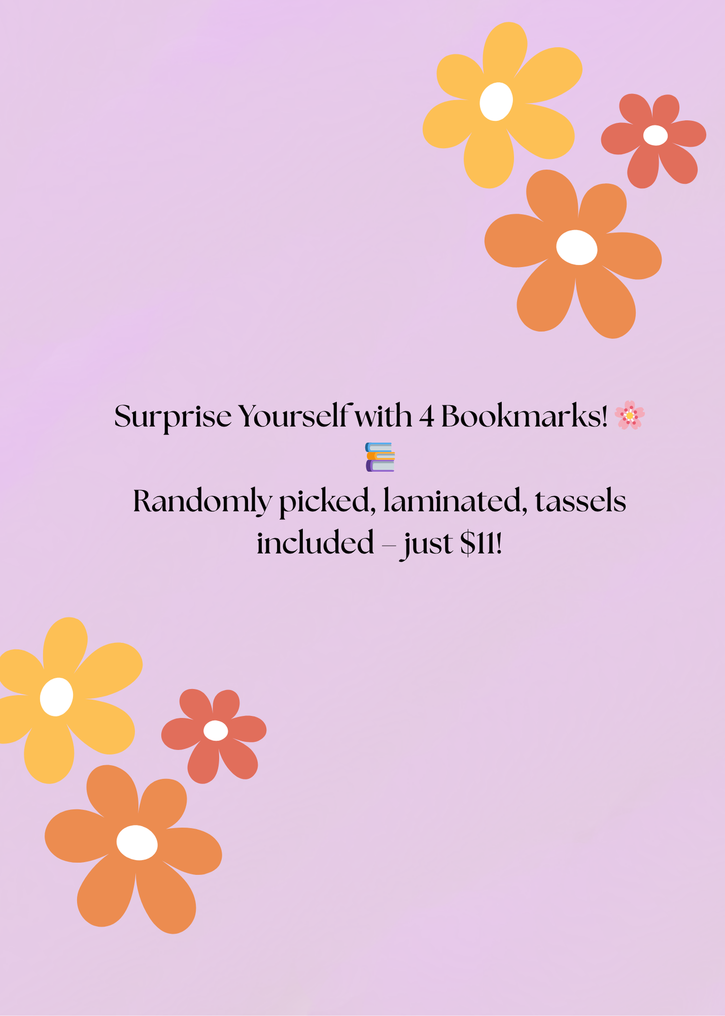 Surprise Bookmark Bundle – 4 for $11!