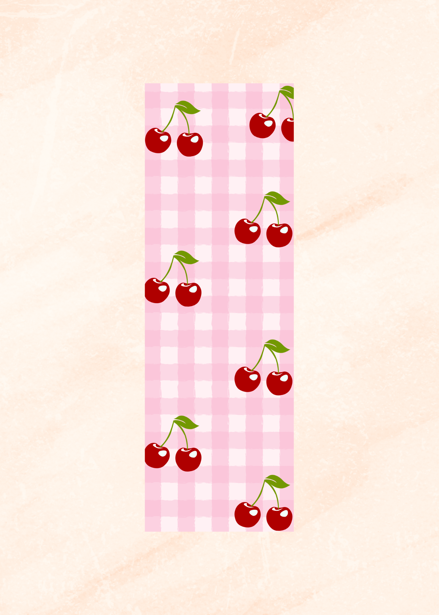 Cherry Bookmark