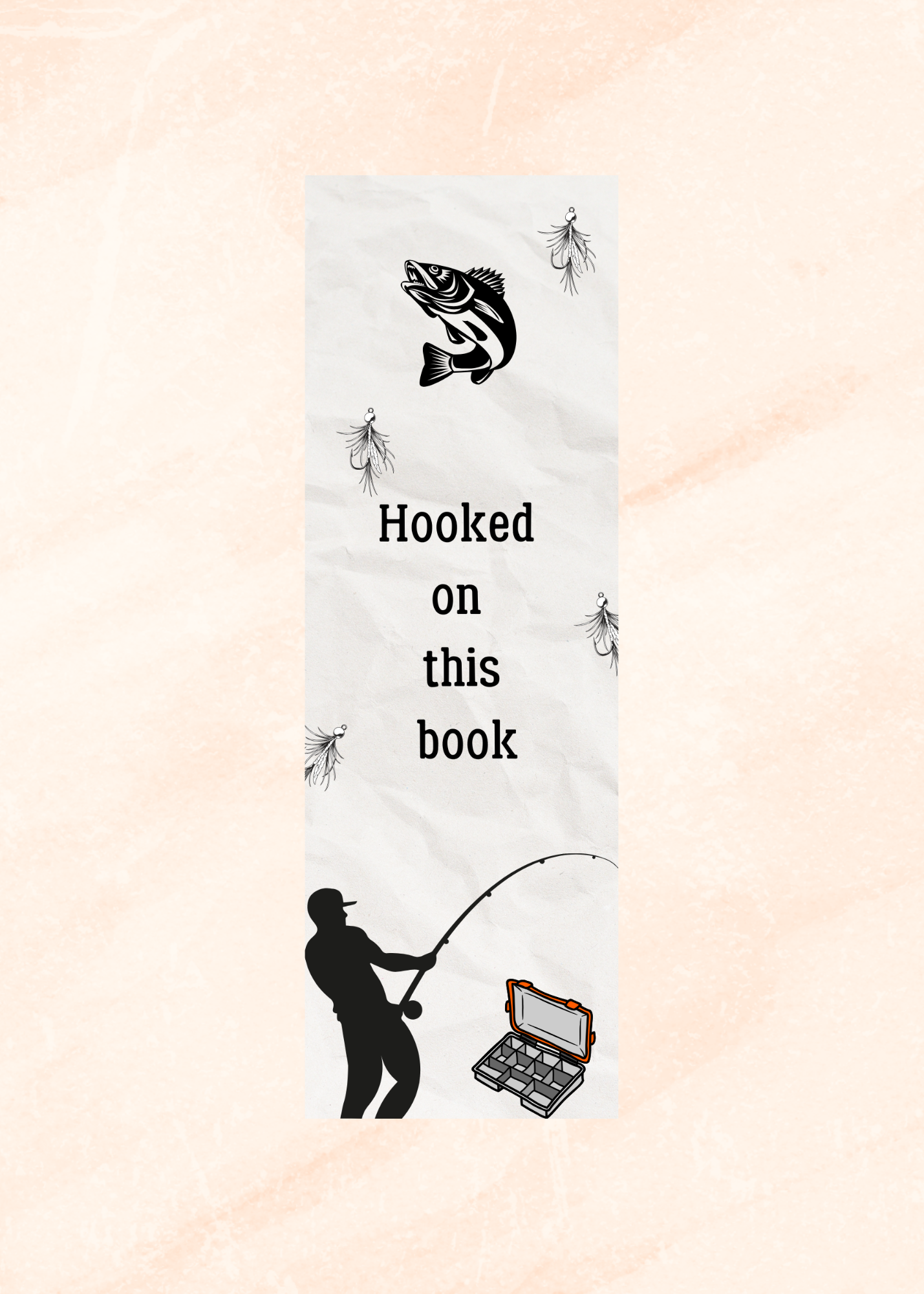 Man Fishing - Bookmark