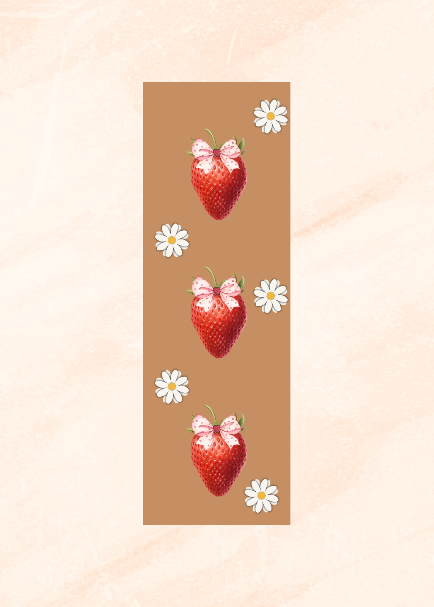 Berry & Blossom- Bookmark